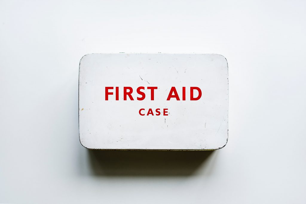 self care first aid box