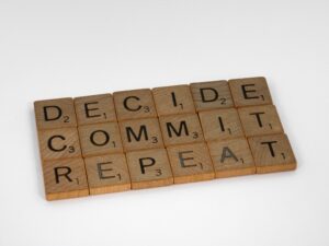 decide commit repeat